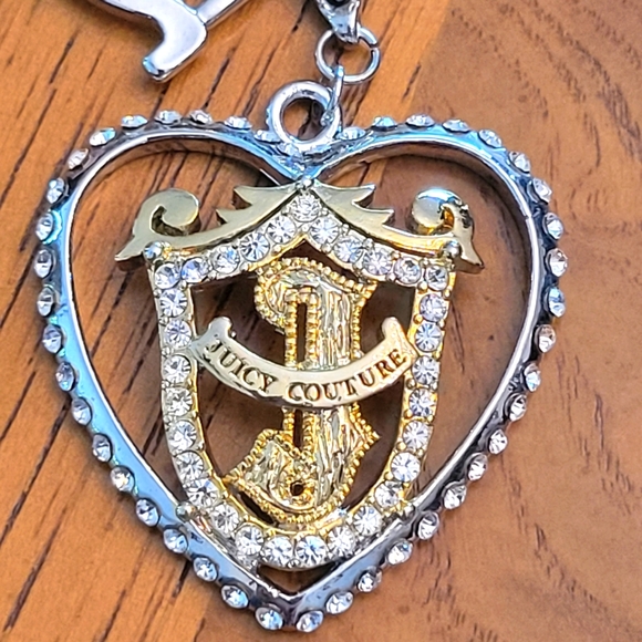 Juicy Couture Jewelry - Juicy Couture heart shield charm